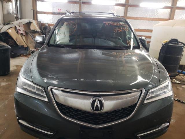Photo 5 from auction – 2014 ACURA MDX TECHNO with VIN 5FRYD4H46EB038510