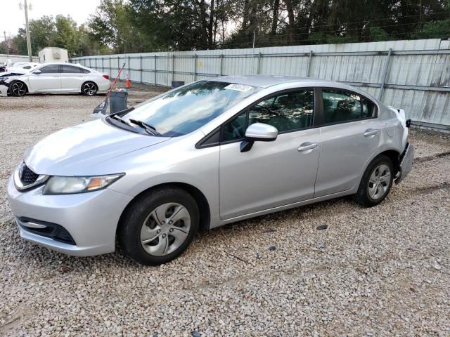 HONDA CIVIC LX 2014 with VIN 19XFB2F53EE039327 - Photo from auction