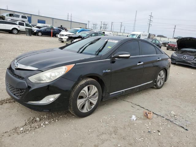 HYUNDAI SONATA HYB 2013 with VIN KMHEC4A45DA084589 - Photo from auction