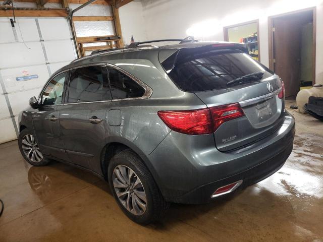 Photo 2 from auction – 2014 ACURA MDX TECHNO with VIN 5FRYD4H46EB038510