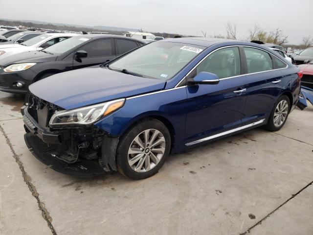 HYUNDAI SONATA SPO 2017 with VIN 5NPE34AF2HH479561 - Photo from auction
