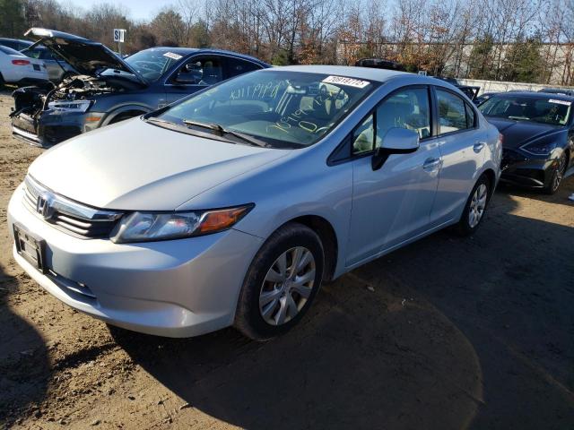 HONDA CIVIC LX 2012 with VIN 2HGFB2F57CH512102 - Photo from auction