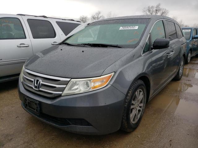 HONDA ODYSSEY EX 2011 with VIN 5FNRL5H40BB094436 - Photo from auction