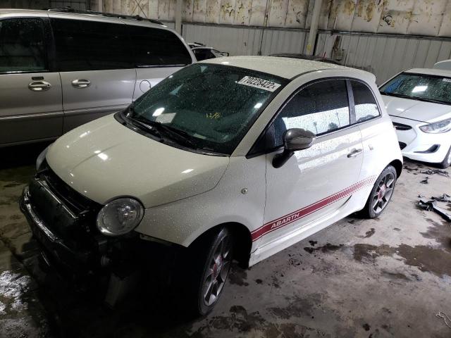FIAT 500 ABARTH 2013 with VIN 3C3CFFFH1DT624592 - Photo from auction