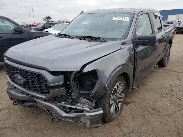 FORD F150 SUPER 2021 with VIN 1FTEW1EP4MFA23056 - Photo from auction