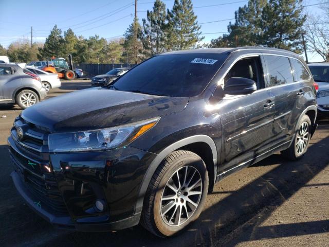 TOYOTA HIGHLANDER 2018 with VIN 5TDJZRFH8JS546393 - Photo from auction