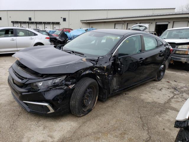 HONDA CIVIC LX 2019 with VIN 19XFC2F62KE024237 - Photo from auction