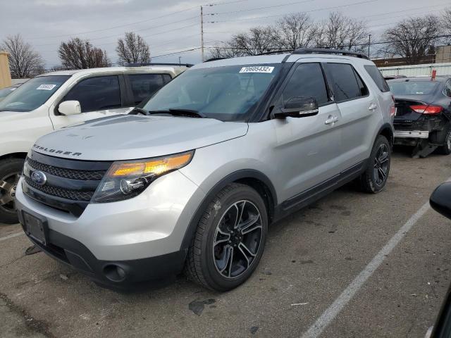 FORD EXPLORER S 2015 with VIN 1FM5K8GT6FGB72687 - Photo from auction