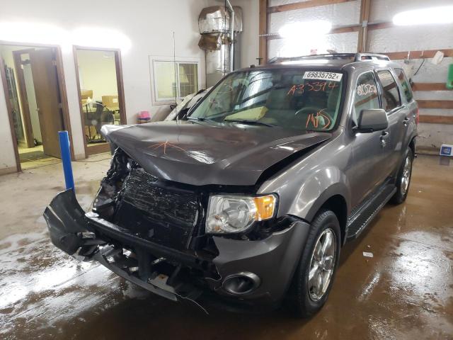 FORD ESCAPE XLT 2012 with VIN 1FMCU9DGXCKA33394 - Photo from auction