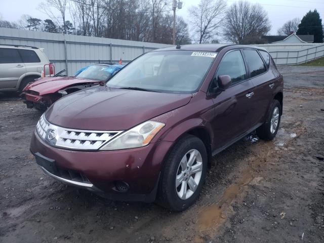 NISSAN MURANO SL 2007 with VIN JN8AZ08W47W652487 - Photo from auction