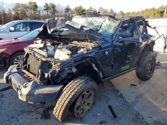 JEEP WRANGLER S 2017 with VIN 1C4AJWAG3HL528058 - Photo from auction