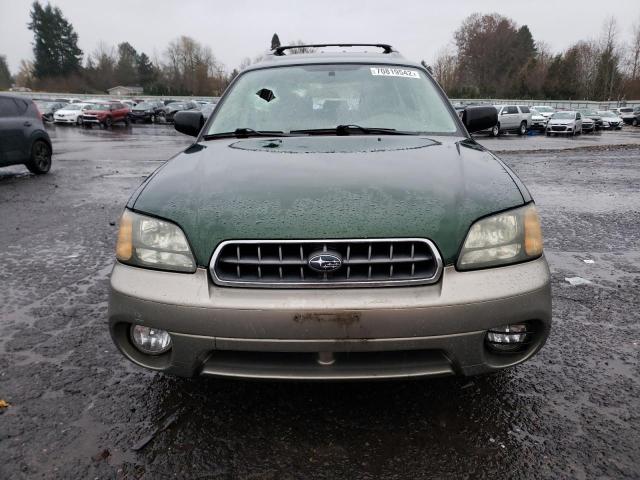 Photo 5 from auction – 2003 SUBARU LEGACY OUT with VIN 4S3BH675437612395