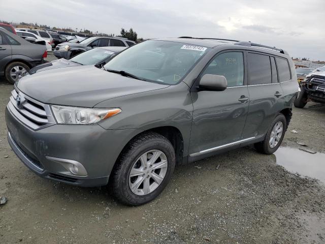 TOYOTA HIGHLANDER 2012 with VIN 5TDBK3EH0CS138187 - Photo from auction