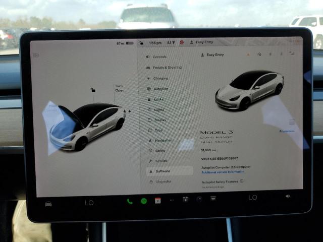 Photo 9 from auction – 2018 TESLA MODEL 3 with VIN 5YJ3E1EB0JF108667