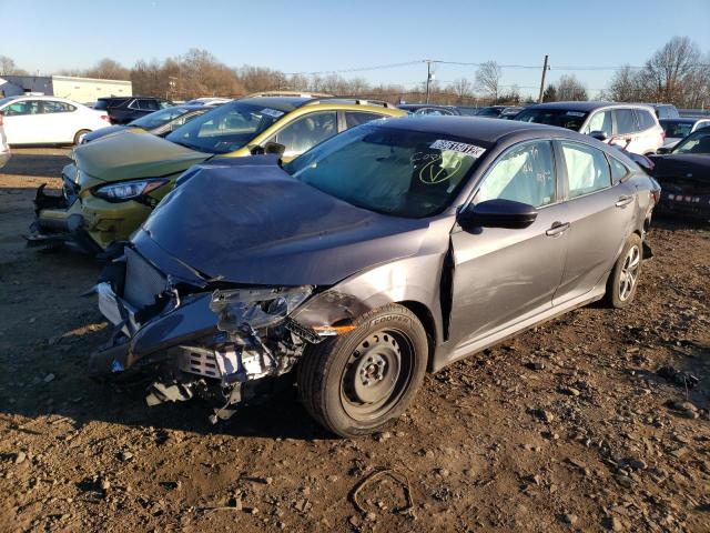 HONDA CIVIC LX 2021 with VIN 2HGFC2F63MH545976 - Photo from auction