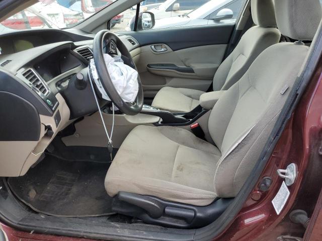 Photo 7 from auction – 2013 HONDA CIVIC LX with VIN 19XFB2F57DE043461