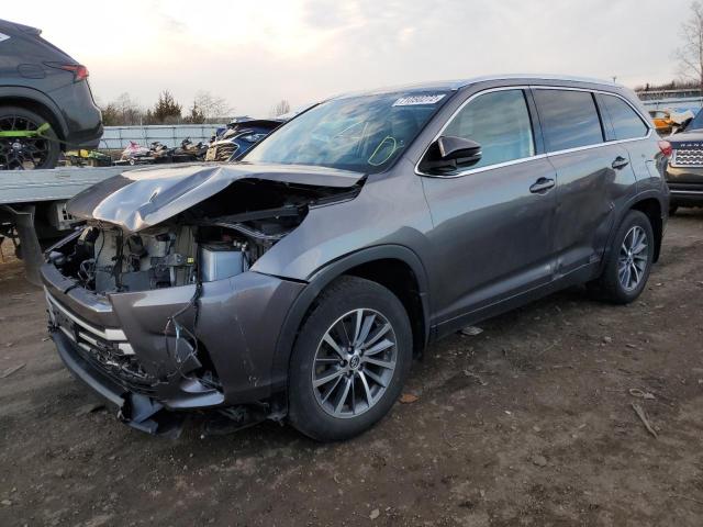 Photo 1 from auction – 2019 TOYOTA HIGHLANDER with VIN 5TDJZRFH0KS593032