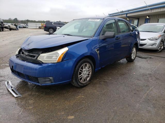 FORD FOCUS SE 2008 with VIN 1FAHP35NX8W201584 - Photo from auction