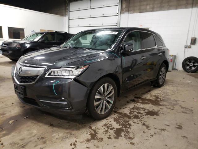 ACURA MDX TECHNO 2016 with VIN 5FRYD4H45GB008496 - Photo from auction