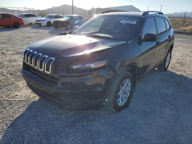 JEEP CHEROKEE S 2017 with VIN 1C4PJLAB5HW535055 - Photo from auction