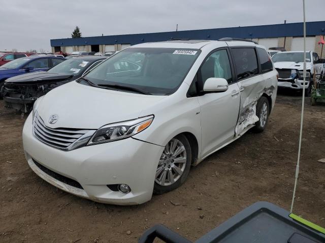 TOYOTA SIENNA XLE 2016 with VIN 5TDDK3DC0GS132507 - Photo from auction