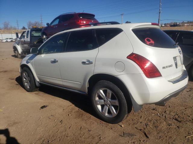 Photo 2 from auction – 2006 NISSAN MURANO SL with VIN JN8AZ08W16W547257