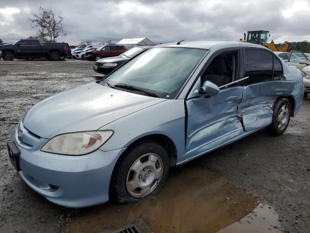 HONDA CIVIC HYBR 2005 with VIN JHMES95665S002038 - Photo from auction