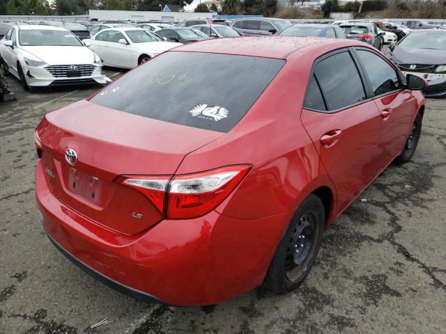 Photo 3 from auction – 2014 TOYOTA COROLLA L with VIN 5YFBURHE2EP165594