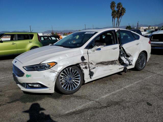 FORD FUSION SE 2017 with VIN 3FA6P0PU6HR201238 - Photo from auction