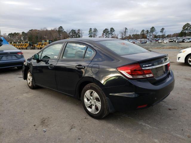 Photo 2 from auction – 2013 HONDA CIVIC LX with VIN 2HGFB2F5XDH595476