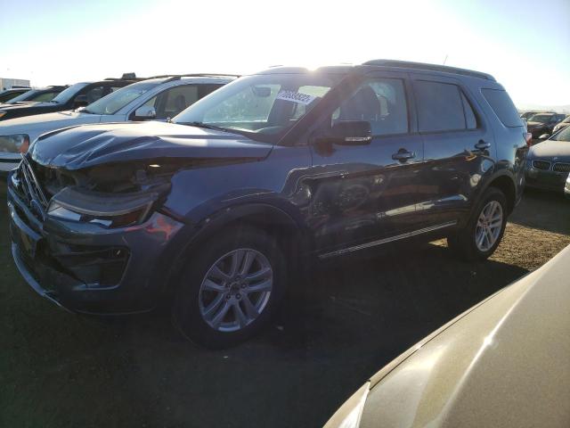 FORD EXPLORER X 2018 with VIN 1FM5K8D86JGA53871 - Photo from auction