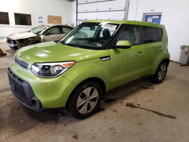 KIA SOUL 2015 with VIN KNDJN2A27F7777034 - Photo from auction