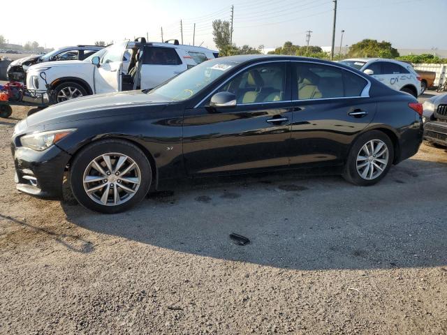 INFINITI Q50 BASE 2015 with VIN JN1BV7AP4FM340030 - Photo from auction