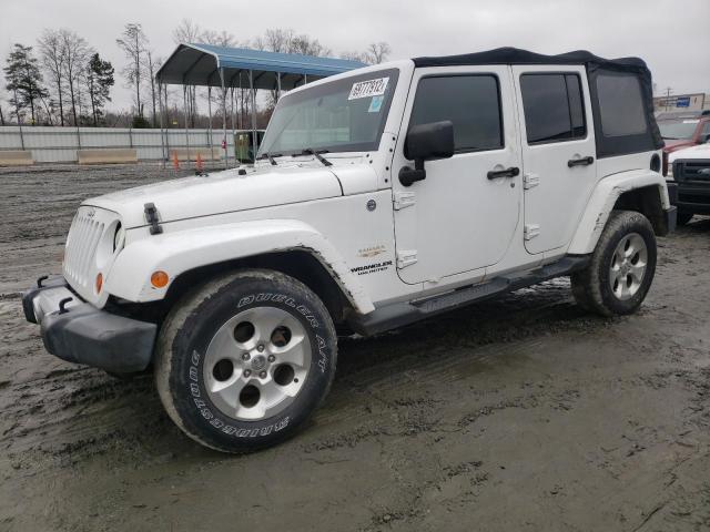 JEEP WRANGLER U 2013 with VIN 1C4BJWEG1DL526768 - Photo from auction