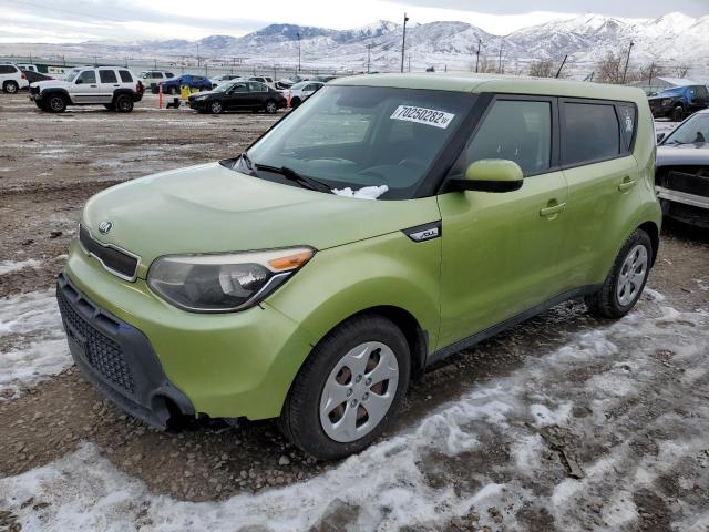 KIA SOUL 2015 with VIN KNDJN2A21F7795528 - Photo from auction