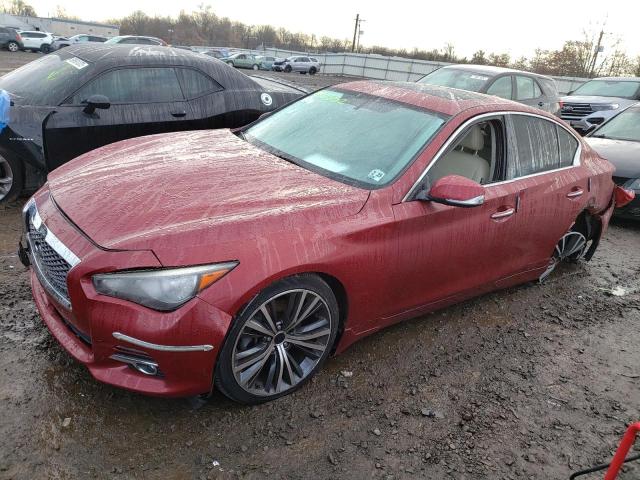 INFINITI Q50 BASE 2015 with VIN JN1BV7AR3FM396378 - Photo from auction