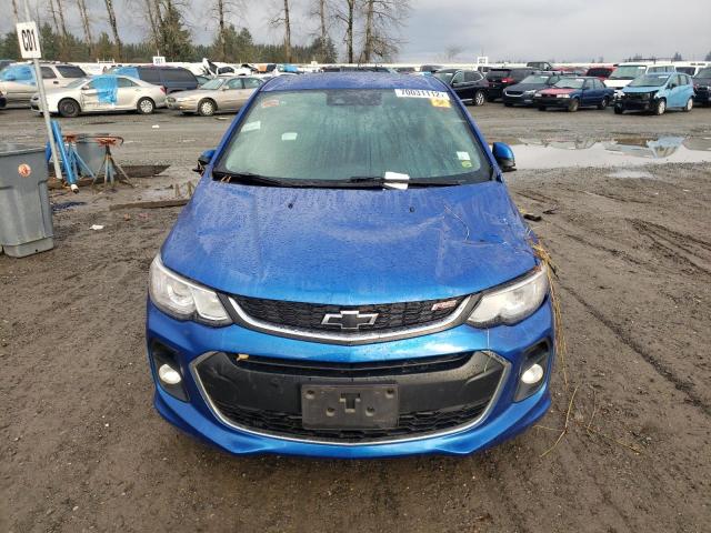 Photo 5 from auction – 2019 CHEVROLET SONIC LT with VIN 1G1JD6SB2K4136080