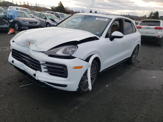 PORSCHE CAYENNE 2022 with VIN WP1AA2AY4NDA06206 - Photo from auction