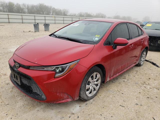 TOYOTA COROLLA LE 2021 with VIN JTDEPMAE2MJ143180 - Photo from auction