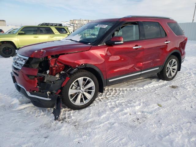 FORD EXPLORER L 2018 with VIN 1FM5K8F81JGB56368 - Photo from auction