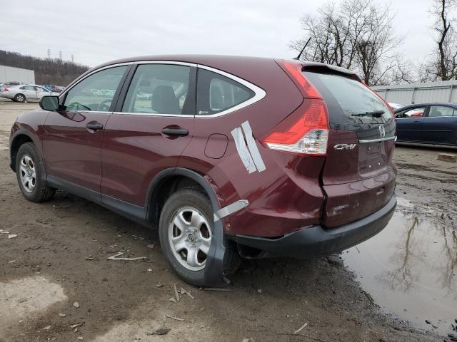 Photo 2 from auction – 2012 HONDA CR-V LX with VIN 5J6RM4H33CL072809