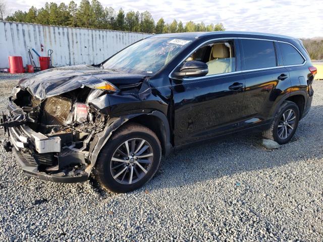 TOYOTA HIGHLANDER 2018 with VIN 5TDKZRFHXJS539529 - Photo from auction