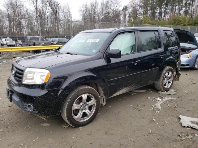 HONDA PILOT EXL 2013 with VIN 5FNYF4H58DB073293 - Photo from auction