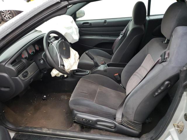 Photo 7 from auction – 2004 CHRYSLER SEBRING GT with VIN 1C3EL75R04N244676