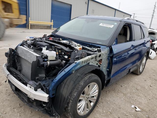 FORD EXPLORER L 2021 with VIN 1FMSK7FH7MGA15385 - Photo from auction