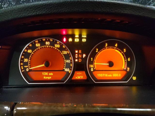 Photo 9 from auction – 2006 BMW 750 LI with VIN WBAHN83556DT59367