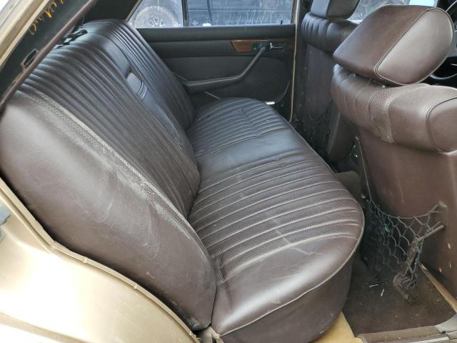 Photo 10 from auction – 1984 MERCEDES-BENZ 300 SD with VIN WDBCB20A0EA063336