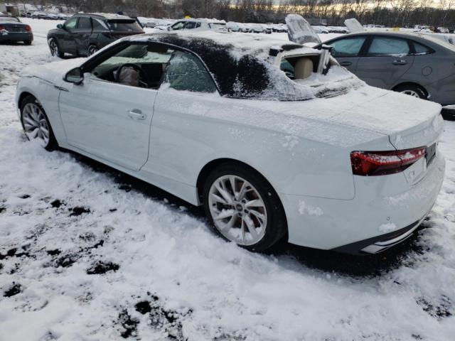 Photo 2 from auction – 2021 AUDI A5 PREMIUM with VIN WAUWAGF5XMN007403