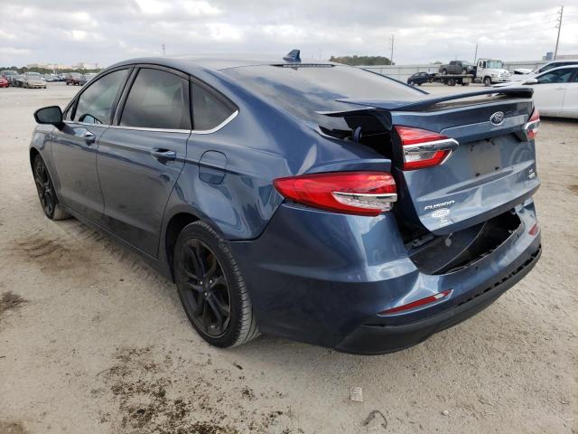 Photo 2 from auction – 2019 FORD FUSION SE with VIN 3FA6P0HD9KR127822