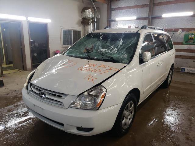 KIA SEDONA EX 2008 with VIN KNDMB233286258607 - Photo from auction